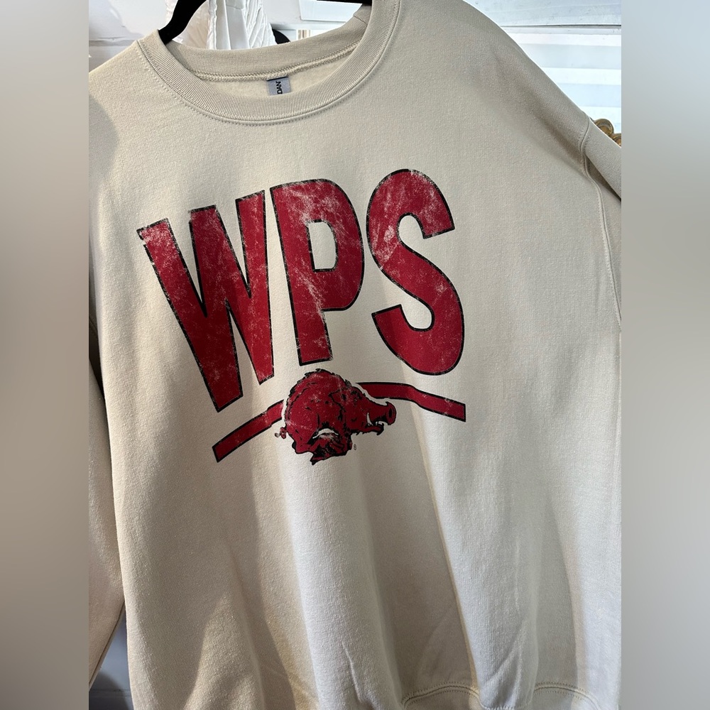 Woo Pig Sooie - WPS - Licensed Razorback Sweatshirt